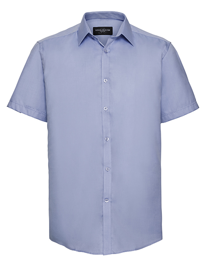 Hemd – Men´s Short Sleeve Tailored Herringbone Shirt