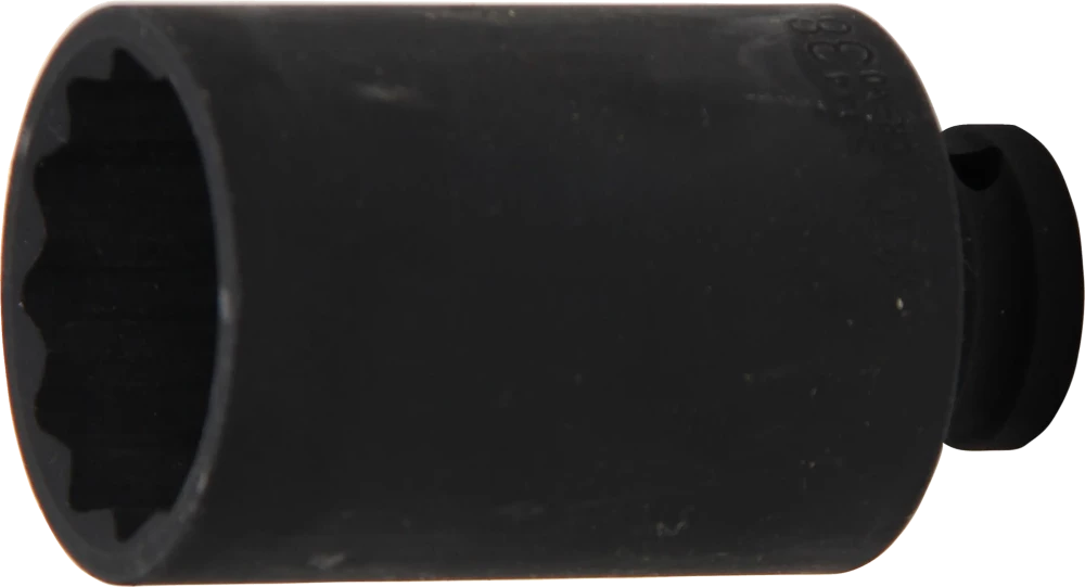 Kraft-Steckschlüssel-Einsatz Zwölfkant, tief, Antrieb Innenvierkant 12,5 mm (1/2"), SW 38 mm