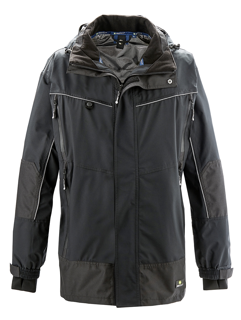 4PROTECT® Wetterschutz-Jacke PHILLY schwarz