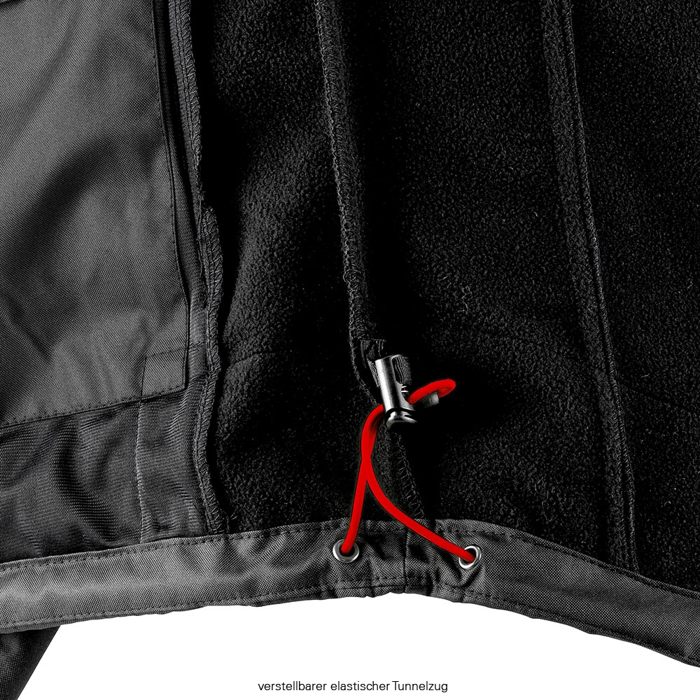 4PROTECT® Softshelljacke MONTANA grau/schwarz