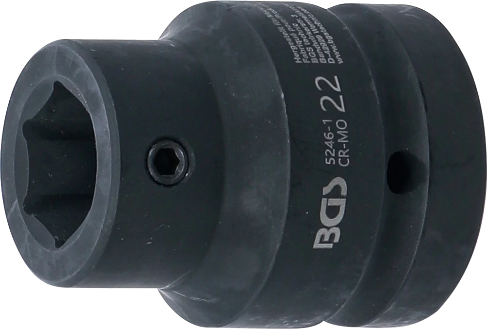 Bit-Adapter, für Art. 5246, Innenvierkant 25 mm (1") - Innensechskant 22 mm