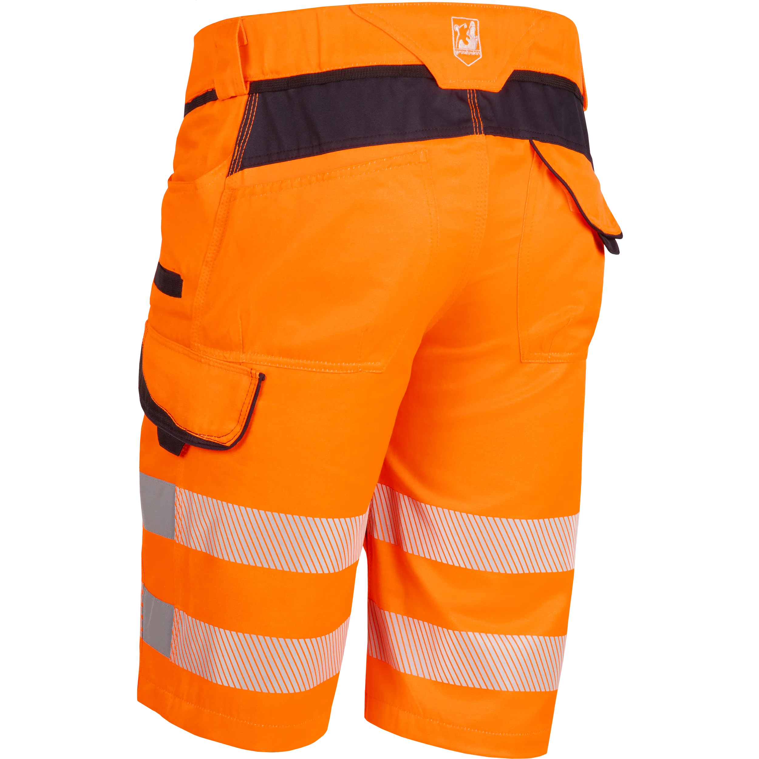 Arbeitsshorts "Grizzlyskin Warnschutz" aus Lyocell & Cordura®