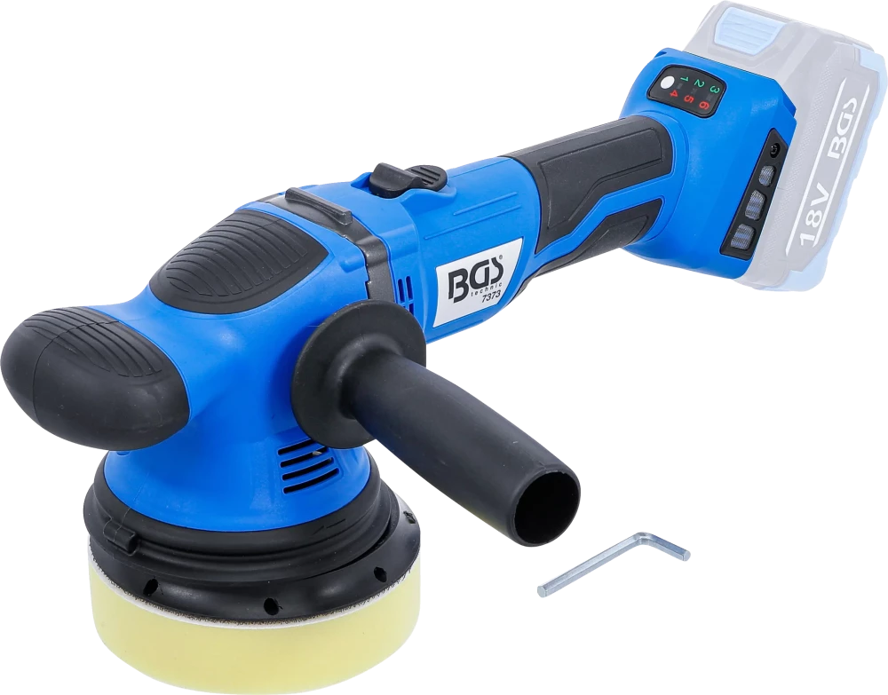 Akku-Exzenter-Poliermaschine, bürstenlos, 18 V, ohne Akku
