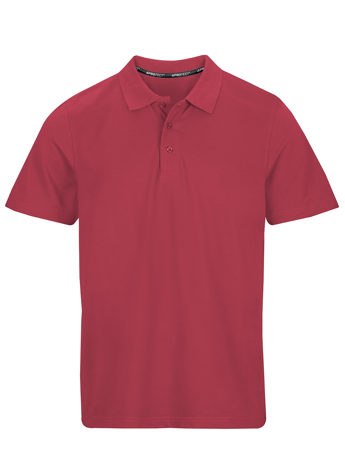 4PROTECT® Polo-Shirt Herren rot