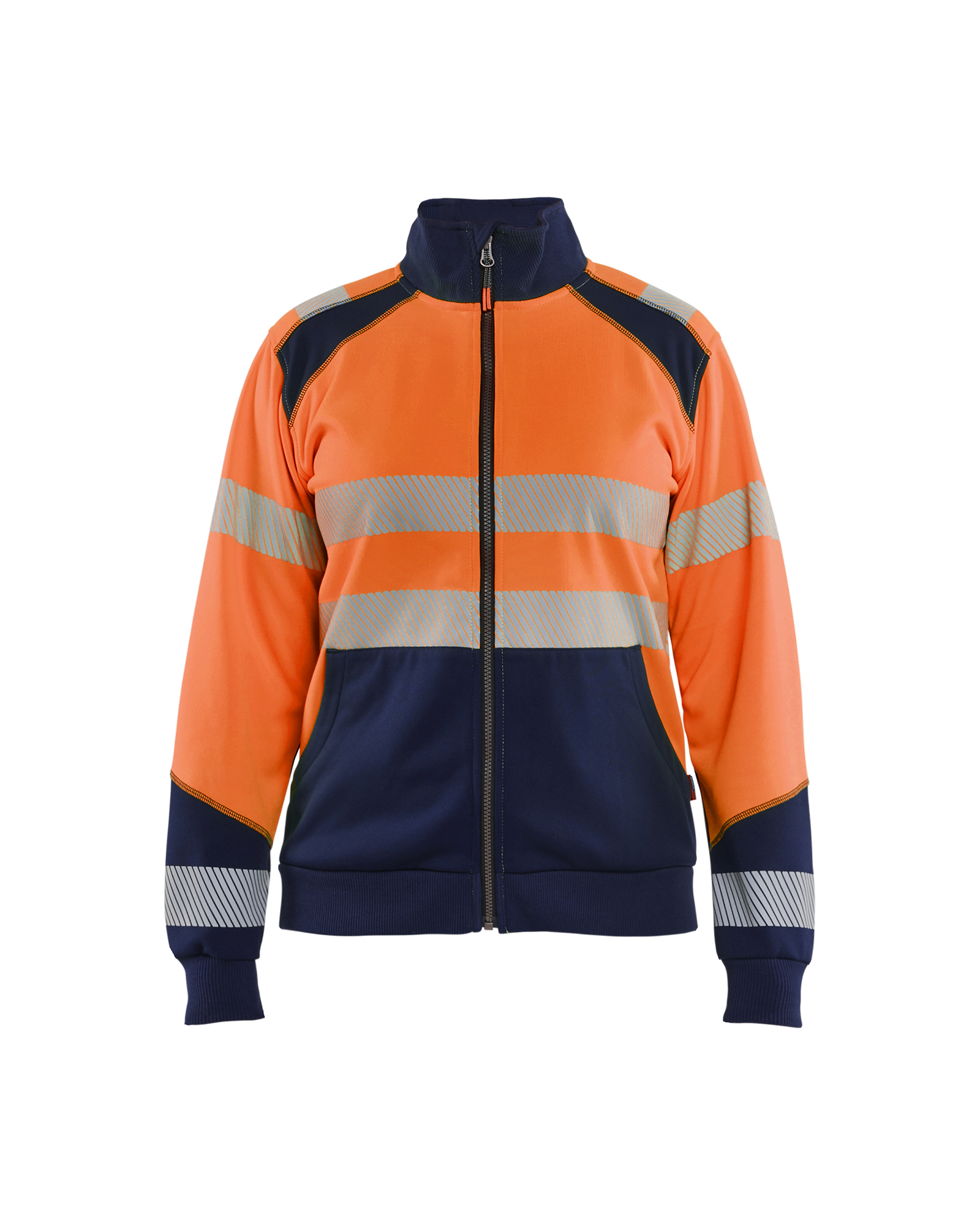 Damen High Vis Sweatjacke