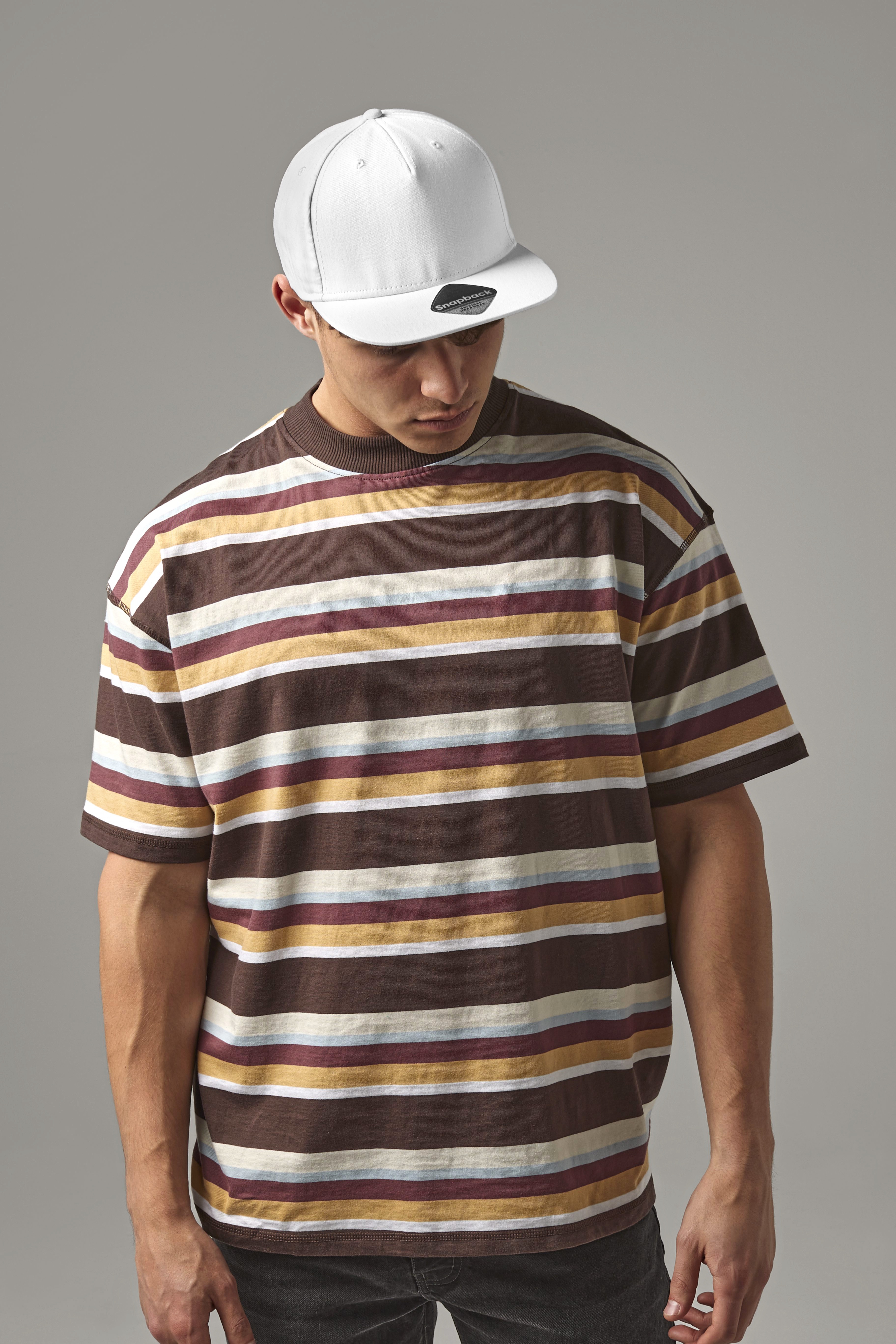 5 Panel Snapback Rapper Cap