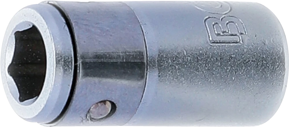 Bit-Adapter mit Haltekugel, Innenvierkant 6,3 mm (1/4"), Innensechskant 6,3 mm (1/4")