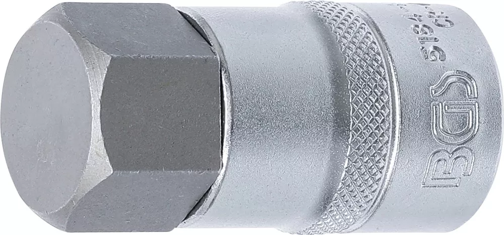 Bit-Einsatz, Antrieb Innenvierkant 12,5 mm (1/2"), Innensechskant 24 mm