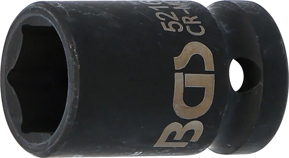 Kraft-Steckschlüssel-Einsatz Sechskant, Antrieb Innenvierkant 12,5 mm (1/2"), SW 16 mm