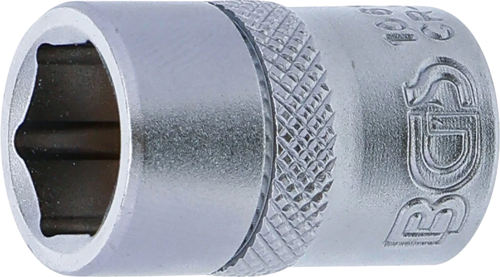 Steckschlüssel-Einsatz Sechskant, Antrieb Innenvierkant 10 mm (3/8"), SW 12 mm