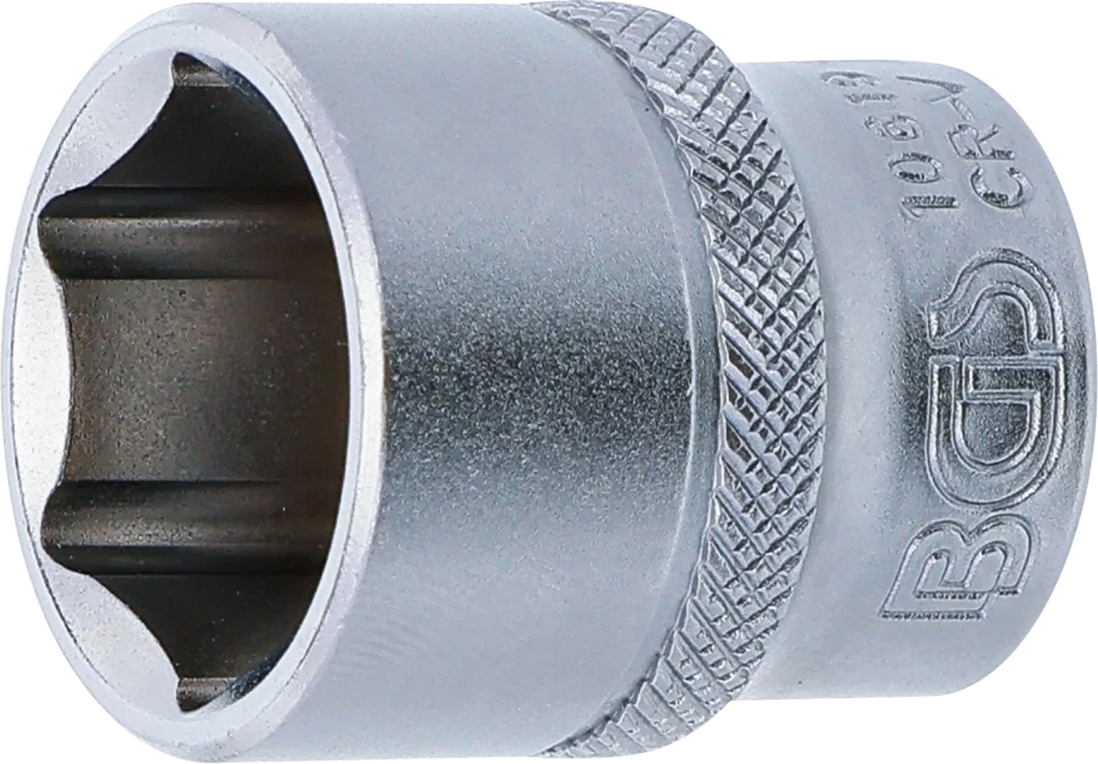 Steckschlüssel-Einsatz Sechskant, Antrieb Innenvierkant 10 mm (3/8"), SW 19 mm