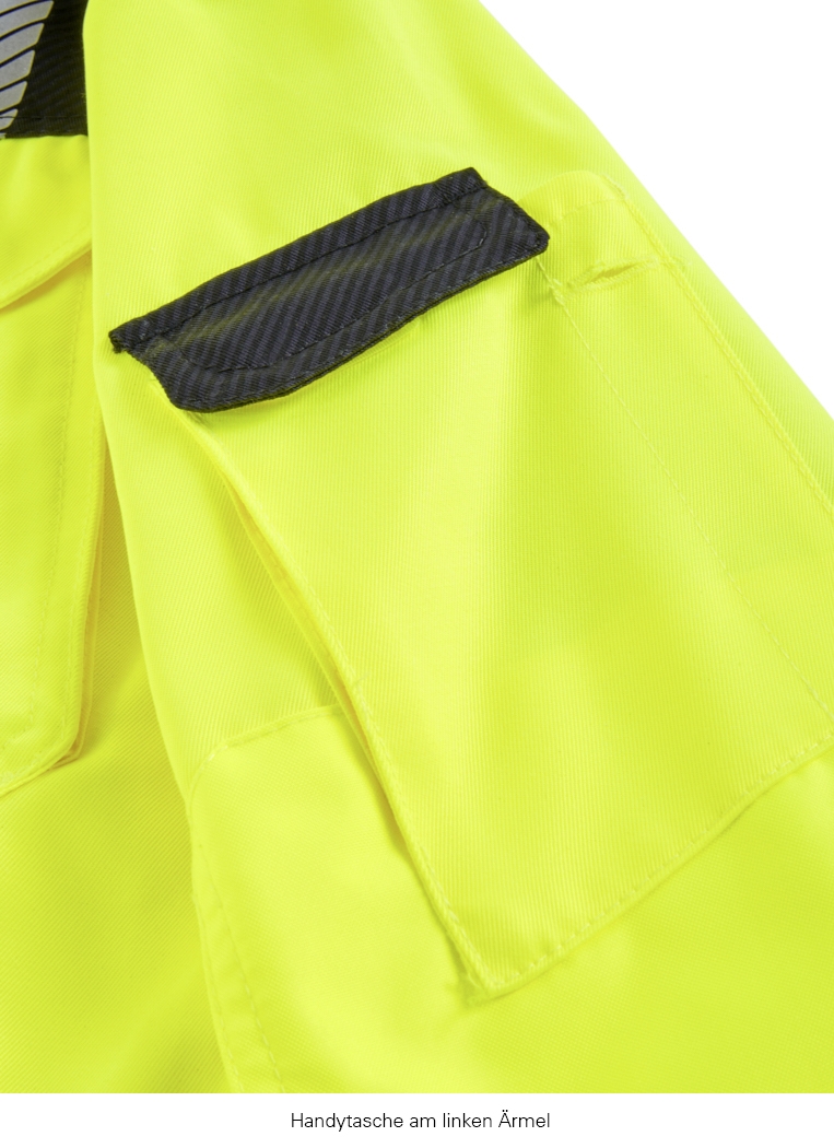 4PROTECT® Warnschutz-Bundjacke KENTUCKY leuchtgelb/grau
