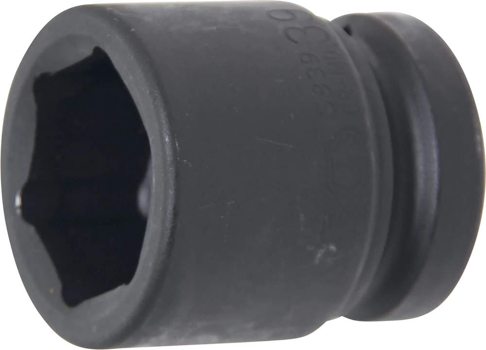 Kraft-Steckschlüssel-Einsatz Sechskant, Antrieb Innenvierkant 25 mm (1"), SW 39 mm