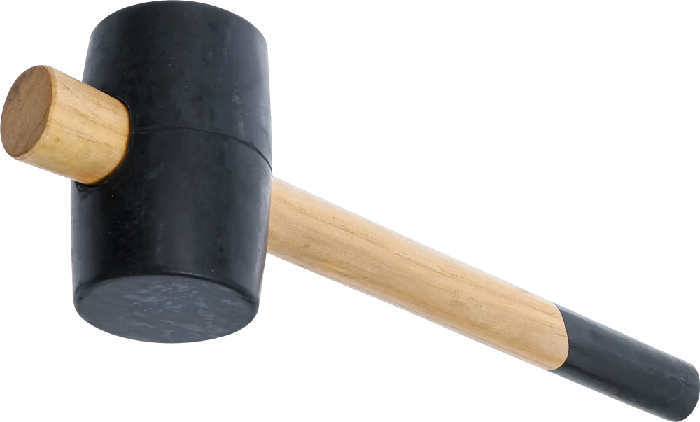 Gummihammer, Kopf-Ø 65 mm, 500 g