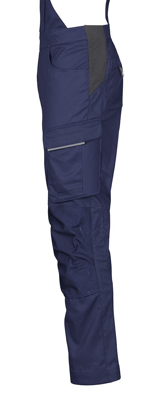 4PROTECT® Workwear Latzhose navy/navy