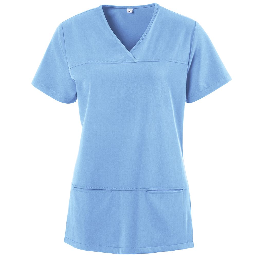 Damen Schlupfkasack, Slim Fit, light blue