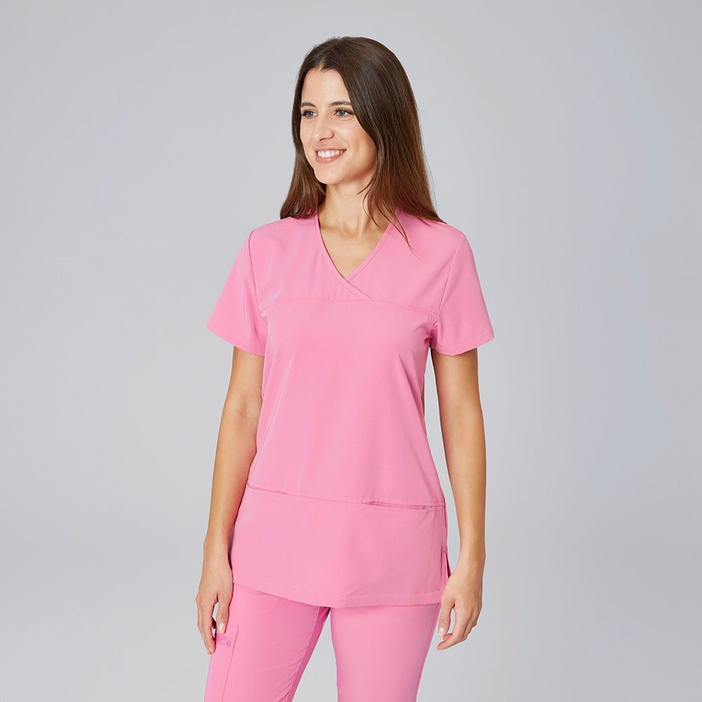 Damen Schlupfkasack, Slim Fit, hot pink