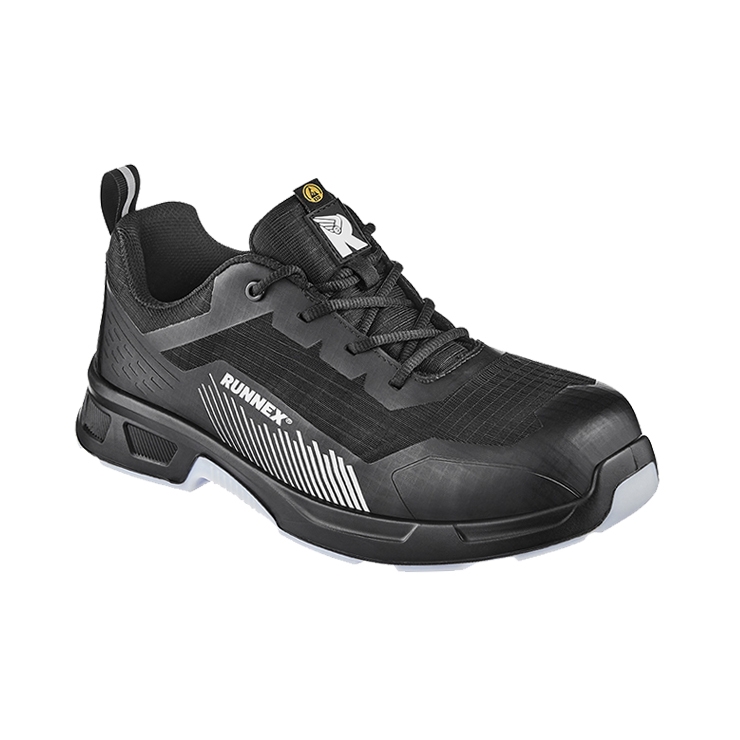 RUNNEX® S2-ESD-Sicherheitshalbschuhe ActionStar schwarz