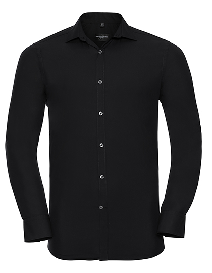 Hemd – Men's Long Sleeve Fitted Ultimate Stretch Shirt