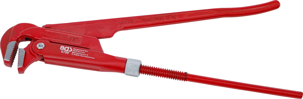 Eckrohrzange, 38 mm - 1,5", schwedische Form