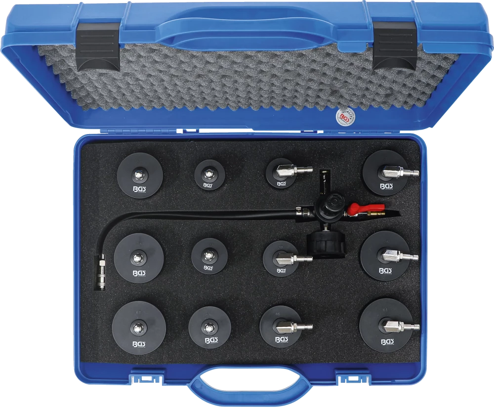 Turbolader-Ladeluft-System-Prüfkoffer-Satz, 13-tlg.