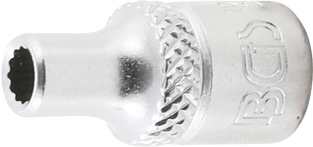 Steckschlüssel-Einsatz Zwölfkant, Antrieb Innenvierkant 6,3 mm (1/4"), SW 5/32"