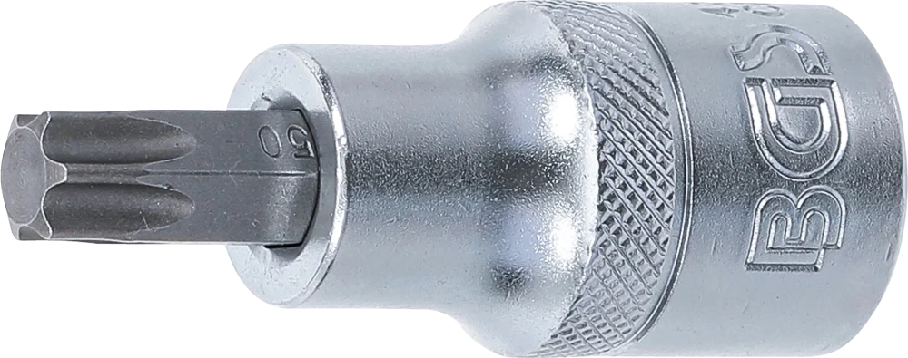 Bit-Einsatz, Antrieb Innenvierkant 12,5 mm (1/2"), T-Profil (für Torx) T50