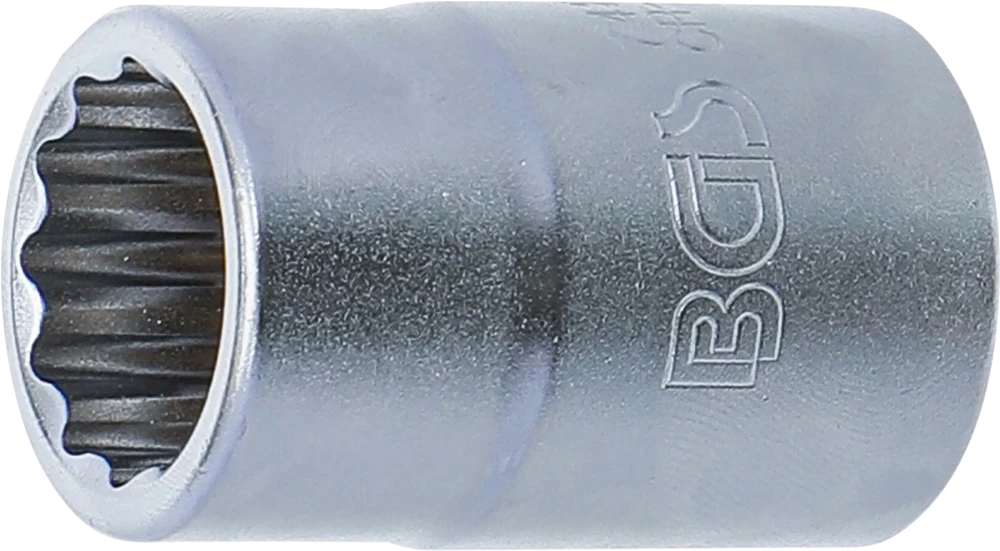 Steckschlüssel-Einsatz Zwölfkant, Antrieb Innenvierkant 20 mm (3/4"), SW 21 mm
