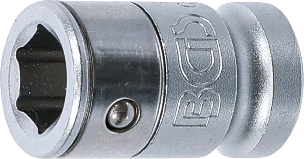 Bit-Adapter mit Haltekugel, Innenvierkant 10 mm (3/8"), Innensechskant 10 mm (3/8")