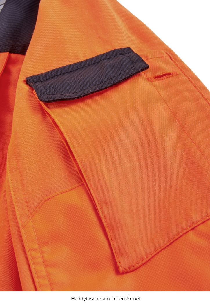 4PROTECT® Warnschutz-Bundjacke KENTUCKY leuchtorange/grau