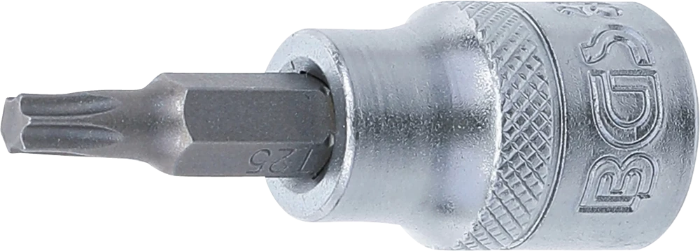 Bit-Einsatz, Antrieb Innenvierkant 10 mm (3/8"), T-Profil (für Torx) T25