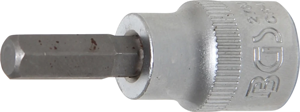 Bit-Einsatz, Antrieb Innenvierkant 10 mm (3/8"), Innensechskant 9/32"