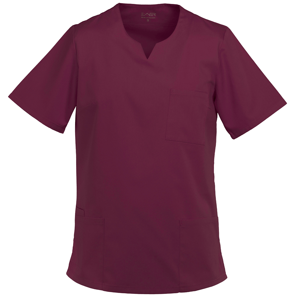 Damen Kasack bordeaux, Gr. XS