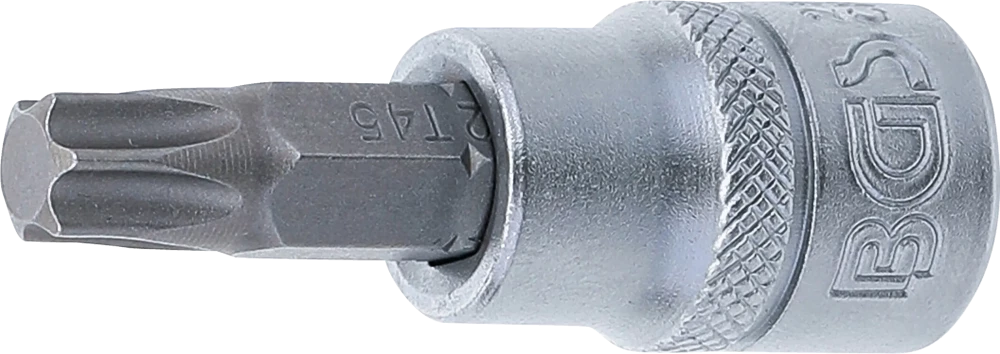 Bit-Einsatz, Antrieb Innenvierkant 10 mm (3/8"), T-Profil (für Torx) T45