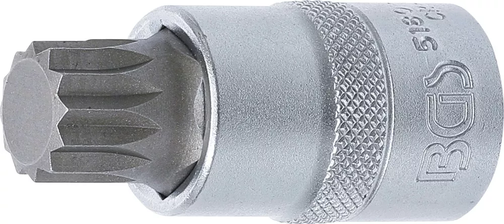 Bit-Einsatz, Antrieb Innenvierkant 12,5 mm (1/2"), Innenvielzahn (für XZN) M17
