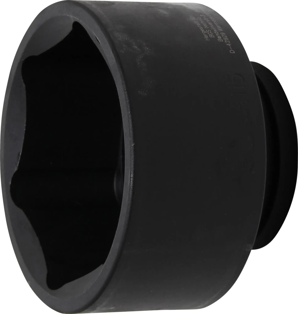 Kraft-Steckschlüssel-Einsatz Sechskant, Antrieb Innenvierkant 25 mm (1"), SW 115 mm