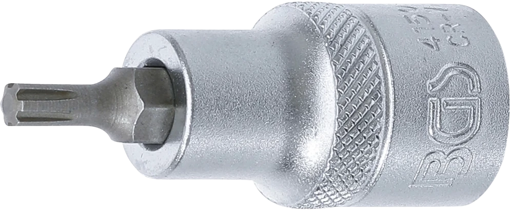 Bit-Einsatz, Antrieb Innenvierkant 12,5 mm (1/2"), Keil-Profil (für RIBE) M5