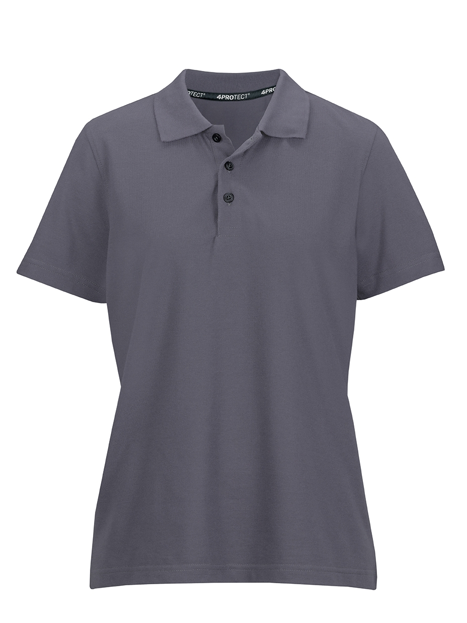 4PROTECT® Polo-Shirt Damen grau