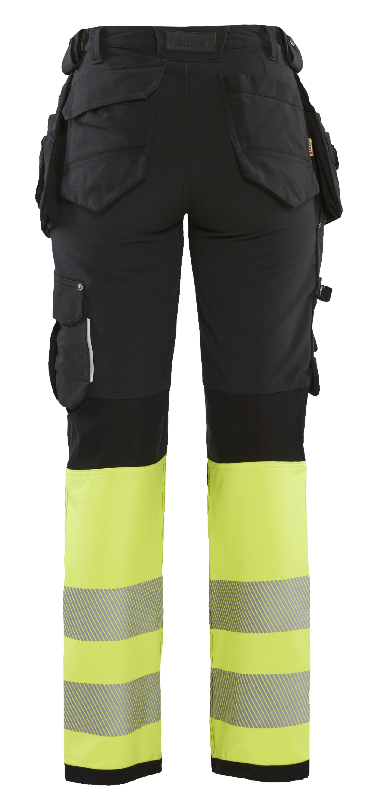 Damen High Vis Arbeitshose 4-Wege-Stretch