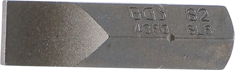 Bit, Länge 30 mm, Antrieb Außensechskant 8 mm (5/16"), Schlitz 8 mm