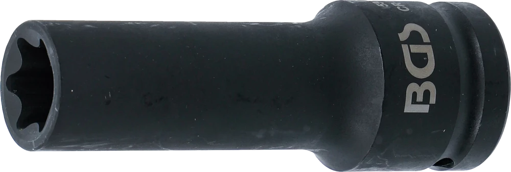 Kraft-Steckschlüssel-Einsatz E-Profil, tief, Antrieb Innenvierkant 20 mm (3/4"), SW E24