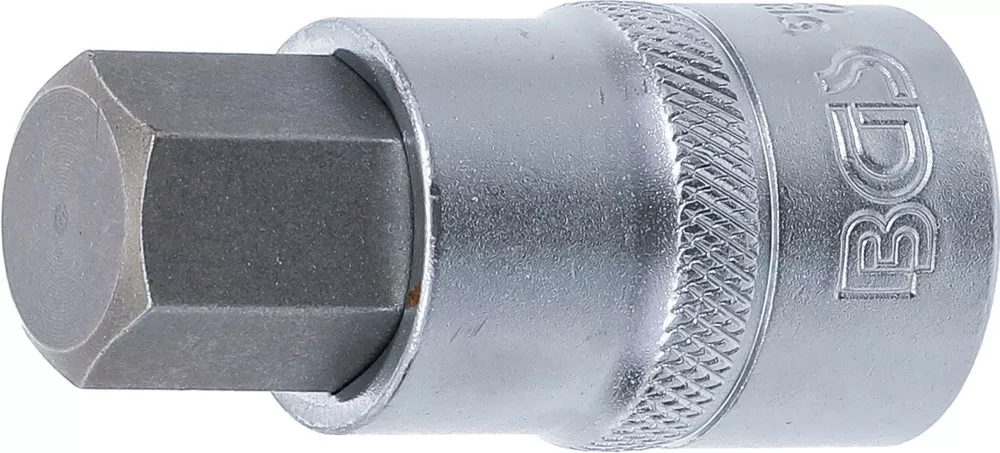 Bit-Einsatz, Antrieb Innenvierkant 12,5 mm (1/2"), Innensechskant 17 mm