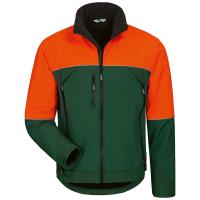 Waldarbeiter Softshell-Jacke Sanddorn