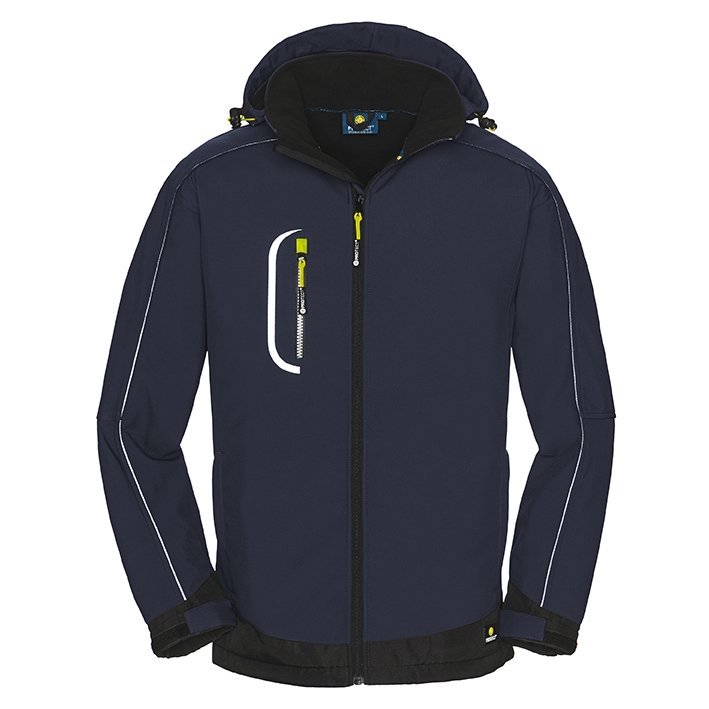 4PROTECT® Softshelljacke MONTANA navy/schwarz