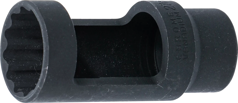 Lambdasonden-Einsatz, Antrieb Innenvierkant 12,5 mm (1/2"), SW 27 mm Zwölfkant, 28 mm Fenster