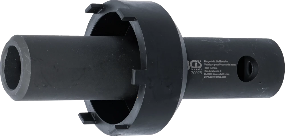 Hinterachs-Nutmuttern-Schlüssel, Zapfen außen liegend, für Mercedes-Benz, SW 92 mm