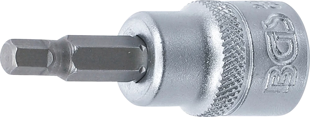 Bit-Einsatz, Antrieb Innenvierkant 10 mm (3/8"), Innensechskant 5 mm