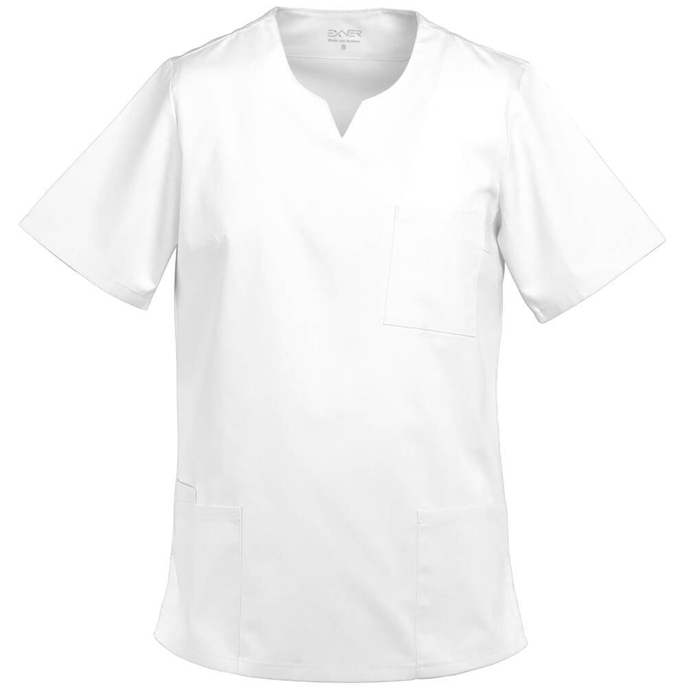 Damen Kasack weiß, Gr. 2XL