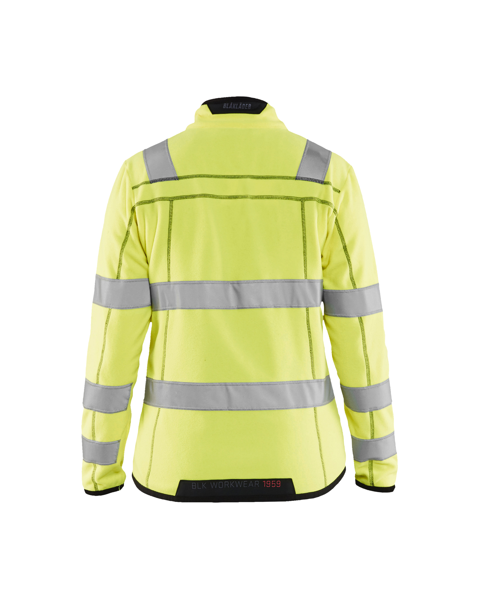 Damen High Vis Microfleece Jacke