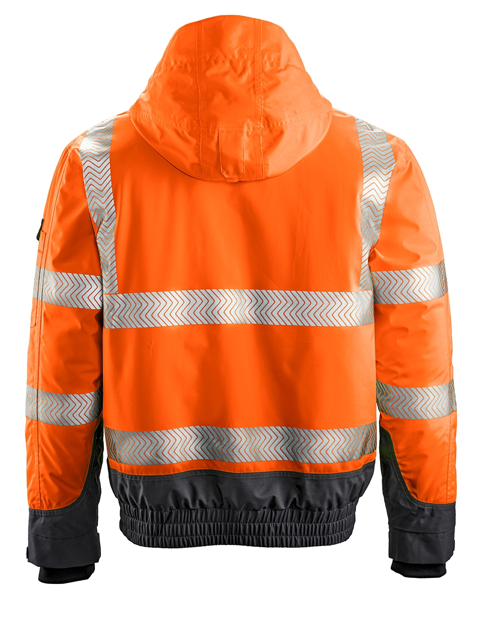4PROTECT® Warn-Wetterschutz-Blouson NEWARK leuchtorange/grau